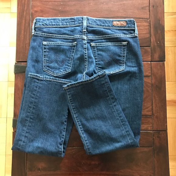 AG The tomboy crop EUC dark blue jeans - Picture 5 of 5